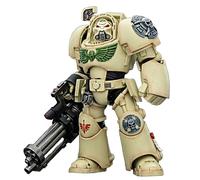 TOYVERSE JOYTOY 1/18 Figura de acción Warhammer 40,000, Dark Angels Terminator 3 with Power Fist and Assault Cannon, Articulaciones móviles, modelo de personaje, 14,3 cm, 15 años y mayores