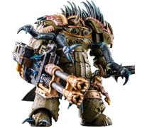 TOYVERSE JOYTOY 1/18 Figura de acción Warhammer 40.000, Death Guard Blightlord Terminator 1 with Reaper Autocannon and Bubotic Blades, articulación móvil, modelo de personaje, 14 cm, 15 años y mayores