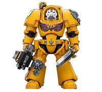 TOYVERSE JOYTOY 1/18 Figura de acción Warhammer 40.000, Imperial Fists Terminator 1 with Power Sword and Storm Bolter, articulación móvil, modelo de personaje, 14,3 cm, 15 años y mayores