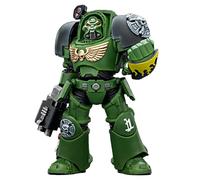 TOYVERSE JOYTOY 1/18 Figura de acción Warhammer 40.000, Salamanders Terminator 2 with Power Fist and Storm Bolter, articulación móvil, modelo de personaje, 14,3 cm, 15 años y mayores