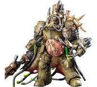 TOYVERSE JOYTOY 1/18 Figura de acción Warhammer 40.000, Señor de la Muerte de Virulence con Power Fist and Twin Plague Spewer, articulación móvil, modelo de personaje, 14,2 cm, 15 años y más