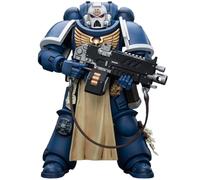 Toyverse JOYTOY 1/18 - Figura de acción Warhammer 40,000, Ultramarines Sternguard Veteran with Auto Bolt Rifle, Articulaciones Móviles Modelo de Personaje, 15 Años y Más