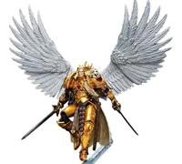 TOYVERSE JOYTOY 1/18 Figura de acción Warhammer The Horus Heresy, Blood Angels Sanguinius Primarch of The IXth Legion, Articulaciones Móviles Modelo de Personaje, 15 Años y Más