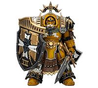 TOYVERSE JOYTOY 1/18 Figura de acción Warhammer The Horus Heresy, Imperial Fists Legion Praetor in Tartaros Terminator Armour, articulación móvil, modelo de personaje, 14,2 cm, más de 15 años