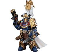 TOYVERSE JOYTOY 1/18 - Figura de acción Warhammer The Horus Heresy, Pretor de la Legión Ultramarines con Espada Energética y Serpenta Volkite, Articulaciones Móviles Modelo de Personaje, 15 Años y más