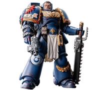 TOYVERSE JOYTOY 1/18 Warhammer 40,000, Space Marine 2, Ultramarines Teniente Titus Collectors Edition, Articulaciones Móviles Modelo de Personaje, 15 Años y Más