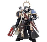 Toyverse JOYTOY 1/18 Warhammer 40,000, Ultramarines Primaris Chaplain Brother Varus, Articulaciones Móviles Modelo de Personaje, 15 Años y Más