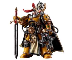 TOYVERSE JOYTOY 1/18 Warhammer Figura de acción The Horus Heresy, Imperial Fists Legion Praetor with Power Sword, Articulations Mobiles Modelo de Personaje, Edad 15+