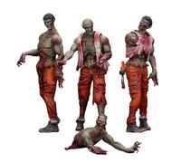 TOYVERSE JOYTOY 1/25 Acción Toys, Dark Source Zombie Figure Mechanic Team, Adecuado para Halloween Articulated Miniature Model, 15 Años y Más