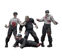 TOYVERSE JOYTOY 1/25 Acción Toys, Dark Source Zombie Figure Security Guards, Adecuado para Halloween Articulated Miniature Model, 15 Años y Más