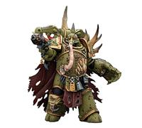 TOYVERSE JOYTOY Warhammer 40.000 Death Guard Plague Marine Champion con Pistola de Plasma y puño Potente, Escala 1/18, Modelo de Personaje a Partir de 15 años