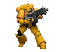 TOYVERSE JOYTOY Warhammer 40,000 Imperial Fists Intercessor con pistola de perno y espada de cadena, escala 1/18, figura de acción modelo de personaje a partir de 15 años