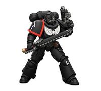TOYVERSE JOYTOY Warhammer 40.000 Raven Guard Intercesor con Rifle de Perno, Pistola de Perno y Espada de Cadena, Figura de acción a Escala 1/18, Personaje Modelo 15+