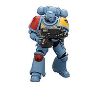 TOYVERSE JOYTOY Warhammer 40.000 Space Wolves Intercesor con Rifle de Perno, Pistola de Perno y Espada de Cadena a Escala 1/18, Personaje Modelo 15+