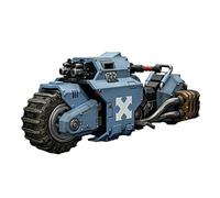 TOYVERSE JOYTOY Warhammer 40,000 Space Wolves Raider - Rueda de combate con rifles de perno acoplados gemelos, escala 1/18, vehículo colector a partir de 15 años