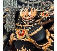 TOYVERSE JOYTOY Warhammer Piezas Casco 01, Sonidos of Horus Warmaster Horus Primarch Accessories, PVC Goma Flexible Accesorios Modelo,15 Años y Más