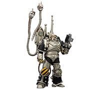TOYVERSE JOYTOY Warhammer The Horus Herejy Iron Warriors Legion Praevian con Pistola de Cerrojo, Figura de acción a Escala 1/18, Modelo de Personaje para Mayores de 15 años