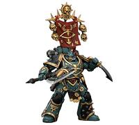 TOYVERSE JOYTOY Warhammer The Horus Herejy Sons of Horus Vheren Ashurhaddon Master of the True Sons with the Hacha Serpentis Figura de acción a escala 1/18, modelo de personaje para mayores de 15 años