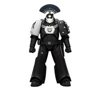 TOYVERSE JOYTOY Warhammer The Horus Heresy Raven Guard MKVI Tactical Sargento con espada de energía, Bolter y pistola de plasma 1/18 escala 1/18, figura de acción a partir de 15 años