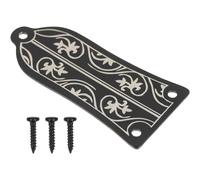 Toyvian 1 Cubierta del Tensor Guitarra Eléctrica Patrón en Hierro Resistente y Superficie Lisa, Accesorio Compacto para Reparación de Piezas de Guitarra, Adecuado para Músicos en