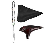 Toyvian 1 Juego 12 Ocarina De Doce Agujeros 12 Agujeros Ocarina Música Principiantes Cerámica Patata Vasija Flauta Collar Arcilla Introductoria