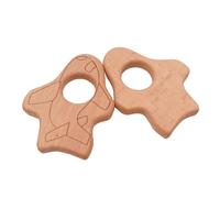 Toyvian 1 Juego Accesorios Para Palitos De Juguetes Agitarse Avión Animales Bebés Estera Cosa Jugar Enlace Fosa Pequeño De Madera 2 Piezas