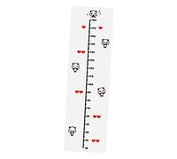 Toyvian 1 Juego Altura De Los Niños Pegatinas Tabla De Altura Pegatinas De Pared Lindo Adhesivo De Pared Personalizado Regla De Medir Para Niños Acrílico Animal Colgar En La Pared 3d