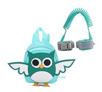 Toyvian 1 Juego Cuerda De Tracción Anti-perdida Mini Mochila Minimochilas Para Niños Mochila De Seguridad Para Caminar Preescolar Minibolso Tela De Nailon Dibujos Animados