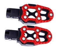 Toyvian 1 Par de Aluminio de Doble Color para y Vehículos Eléctricos Accesorios de Motocicleta Diseño Antideslizante y Duradero Previene Rasguños y Reduce la al Conducir