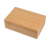 Toyvian 1 Pieza Bloque de Yoga Natural de Bambú Herramienta Auxiliar para Práctica de Yoga Casa Soporte Práctico y Seguro para Ejercicios de Flexibilidad y Estabilidad