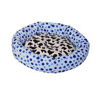 Toyvian 1 Pieza Cojín Redondo Acolchado para Mascotas y Cálida para Perros para Color Aleatorio