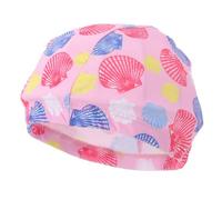 Toyvian 1 Pieza Tapa de natación Impermeable Sombrero a Prueba de Agua Gorro de baño de Tela Nadar Sombrero Infantil Chicas Sombreros de natación Gorra de baño para Nylon Rosa