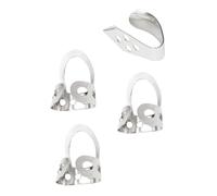 Toyvian 1 Set de Púas de Guitarra para Dedo Pulgar y Púas de Banjo de Latón Creativas, Cómodas y Prácticas para Amantes del Arte Sonoro en Práctica Instrumental
