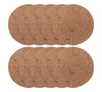 Toyvian 10 Almohadillas Naturales para Nido de Aves de Corral Palma, Transpirables y Resistentes a Rayaduras, Ideales para Producción de Huevos y Descanso de Mascotas