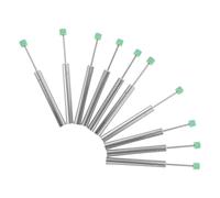 Toyvian 10 Amortiguadores Hidráulicos para Cubo de Basura de Cocina, Pistón Amortiguador de Acero Inoxidable Verde, Cierre Suave y Silencioso, Kit Micro Compacto 10 Piezas para