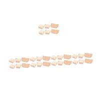 Toyvian 10 Juegos corcho de arco de violín partes de violín herramienta de sujeción de arco de violín instrumentos musicales tapones de arco de instrumento cuñas de violín profesionales