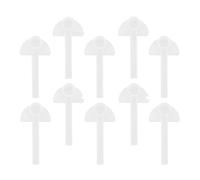 Toyvian 10 Piezas Comederos para Abejas Dispensador de Agua con Forma de Boquilla de Pato, Herramientas de Apicultura para Jardín al Aire Libre, Equipo de Alimentación para Colmenas