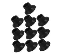 Toyvian 10 Piezas de Pies de Antideslizantes de Goma Fundas para Patas de Protector de Pata con Almohadilla Compatible con Trampolines Silencioso y Duradero