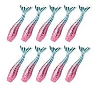 Toyvian 10 Piezas Kit de Tubos Vacíos Recargables para Brillo de Labios y Bálsamo Labial 3g, Envases Plásticos Transparentes para Maquillaje DIY con Aplicador