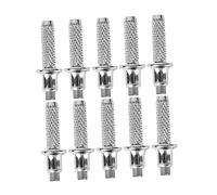 Toyvian 10 Piezas Puntas para Bastones de Trekking de Tungsteno Repuesto Antideslizante para Senderismo y Caminatas Accesorios Resistentes para Bastón de