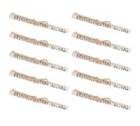 Toyvian 10 Rollos de Mezuzá Kosher Preenrollados 7,5 X 1 Cm, Pergamino Bíblico para Decoración de Casas Israelíes, Símbolo Judío para Puerta Exterior, Adornos Religiosos para Puertas,