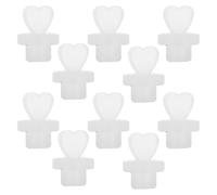 Toyvian 10 Tapas de Silicona para Vasos y Botellas Reutilizables para Forma de Prevención de Derrames y Equilibrio de Presión