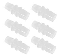 Toyvian 10 Unidades Adaptador de Conexión de Manguera para Acuario 5/8 a 3/4 de Plástico Blanco, Reductor de Espiga para Tubos de Agua, Solución Rápida para Acuarios y Actualización de