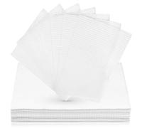 Toyvian 100 Hojas de Papel para Jaulas de Pájaros, Revestimientos Desechables de Papel Blanco, Alta Absorción y Uso Conveniente para Mantener Limpio el Ambiente de Aves