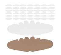 Toyvian 100 Insertos de cartón para moldear Gorras de béisbol, Soporte de Papel para moldear Sombreros, Herramienta de Soporte para Forro Interior, Expositor para Tienda en casa, 28,3 x 9,3 cm