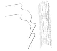 Toyvian 100 Piezas Clips Fijación Invernadero Inoxidable W Resistentes la Oxidación para Cristales de Invernadero para y Protección Tiempos de Tormenta