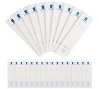 Toyvian 100 Piezas Cubiertas Desechables Aplicables para Termómetros Digitales Láminas de Pe Flexibles Protectores Estériles para Sondas de Temperatura Compatibles con Termómetros Orales