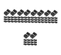 Toyvian 100 Piezas Mezclador Push Keycap Tapas De Atenuador Para Consola Mezcladora Perillas De Atenuador Deslizante De Mezclador Tapas Deslizantes De Mezclador Tapete Deslizante De
