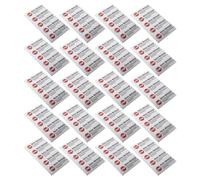 Toyvian 100 Unidades Letrero Adhesivo para Buzón Autoadhesivo Resistente al Sol de Papel para Casa y Exterior Señal de Advertencia sin Correo Basura