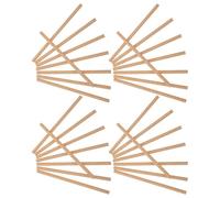 Toyvian 100 Unidades Tubos de Cartón para Colmenas de Abejas, Relleno Hexagonal y Redondo, Fácil Reemplazo para Entornos Educativos Interactivos y Lecciones Grupales
